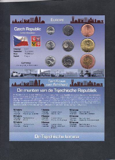 Beschrijving: 88,8 Korun Set(9)
